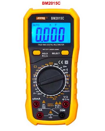250V BM2015C Portable Digital Multimeter , True RMS Dmm 0