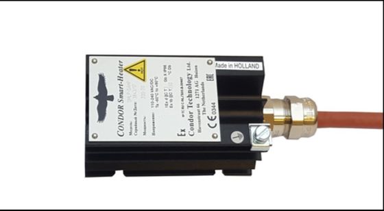 CONDOR SMLP Space Ex Heater ELECTRICAL SMART Ex HEATER FOR SPACE HEATING  MODEL SMLP-(*)A