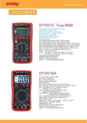 DT9978A 200M 700V 20K Mini Digital Multimeter