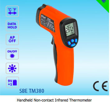 No Touch Thermometer,Handheld Non-Contact Infrared Thermometer TM380
