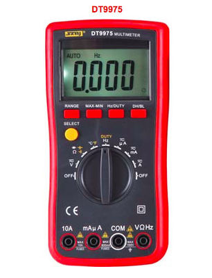 True RMS 6000 Count Portable Digital Multimeter , Auto Range Digital Multimeter