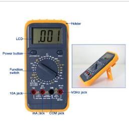 My61 Auto Ranging Multi Meter AC / DC Current And Voltage Tester