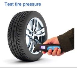 3V CR2032 Digital Car Tyre Pressure Gauge , Portable Tyre Pressure Gauge