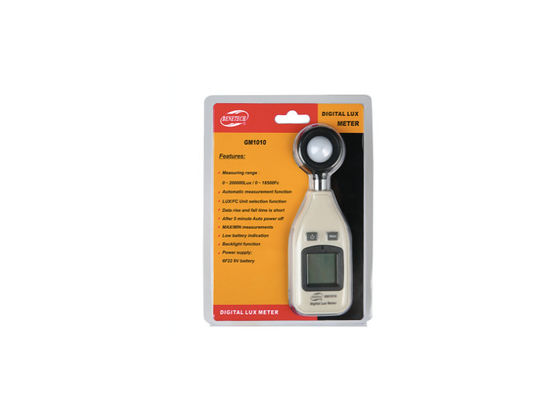 Silicon Diode CE GM1010 Digital Lux Meter , Lux Meter Light Meter