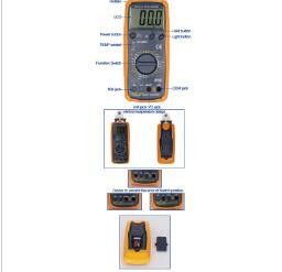 Common 8200 Series Electrical Digital Multimeter