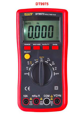 True RMS 6000 Count Portable Digital Multimeter , Auto Range Digital Multimeter