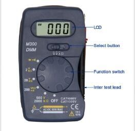 Pocket-Size Multimeter M300 Digital Multimeter