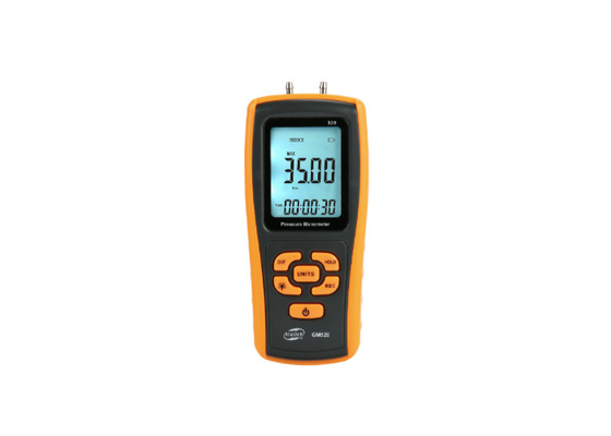 Reset USB Port Data Hold GM520 Pressure Manometer