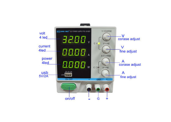 30v 5A DC Linear Power Supply 4 LED Digital Display