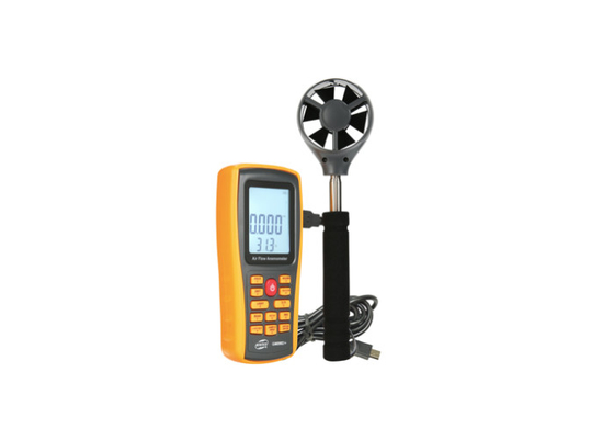 TECHLINK Digital Anemometer Air Flow Meter Wind Speed Air Temperature Measuring Instrument Measuring Instrument TECHLINK Digital Anemometer Air Flow Meter Wind Speed Air Temperature Measuring Instrument Measuring Instrument